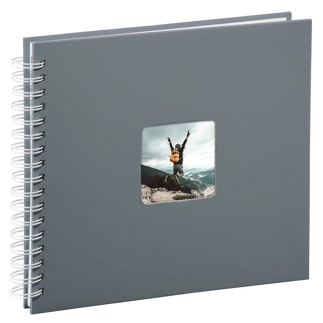 Hama  Fine Art  Spiral Grey 28x24 50 White Pages 2112