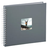 Hama  Fine Art  Spiral Grey 28x24 50 White Pages 2112