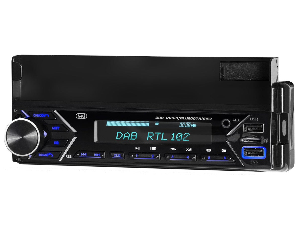 Radio Coche Trevi Scd 5753 Dab Dab Mp3+Rds+Usb+Aw+Sd