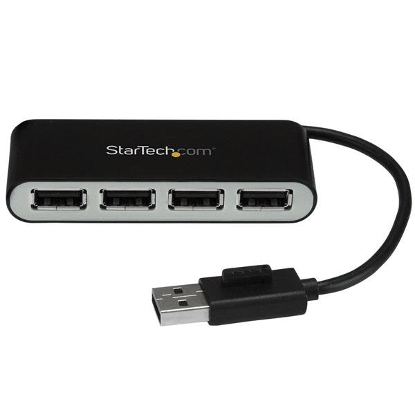 Startech Hub 4 Puertos Usb 2.0  Negro    St4200mini2
