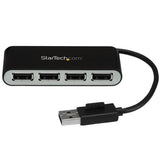 Startech Hub 4 Puertos Usb 2.0  Negro    St4200mini2