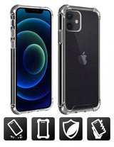 Akashi Funda Trasera Silicona Transparente Apple Iphone 12