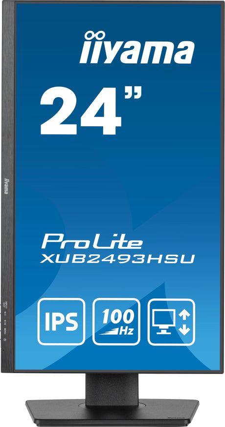 EAN 4948570124596 - iiyama XUB2493HSU-B7 pantalla para PC 60,5 cm (23.8") 1920 x 1080 Pixeles Full HD LED Negro imagen 3