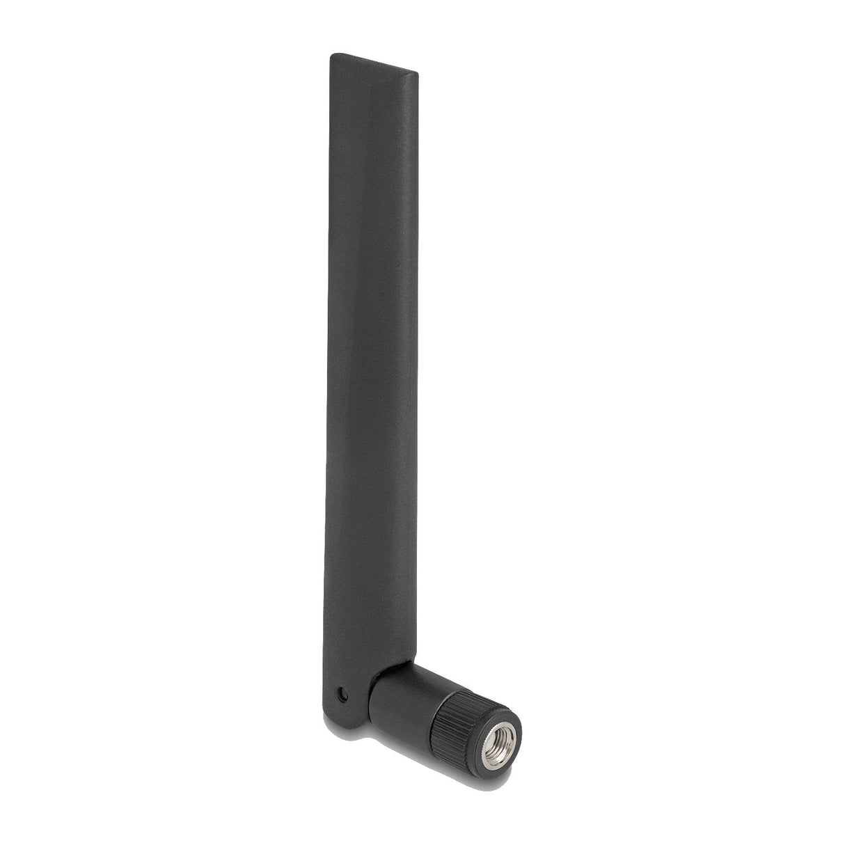 Delock 89078 Antena Wifi 6e Macho Rp-Sma 3 Dbi Omnidireccional Con Articulación De Inclinación Negro
