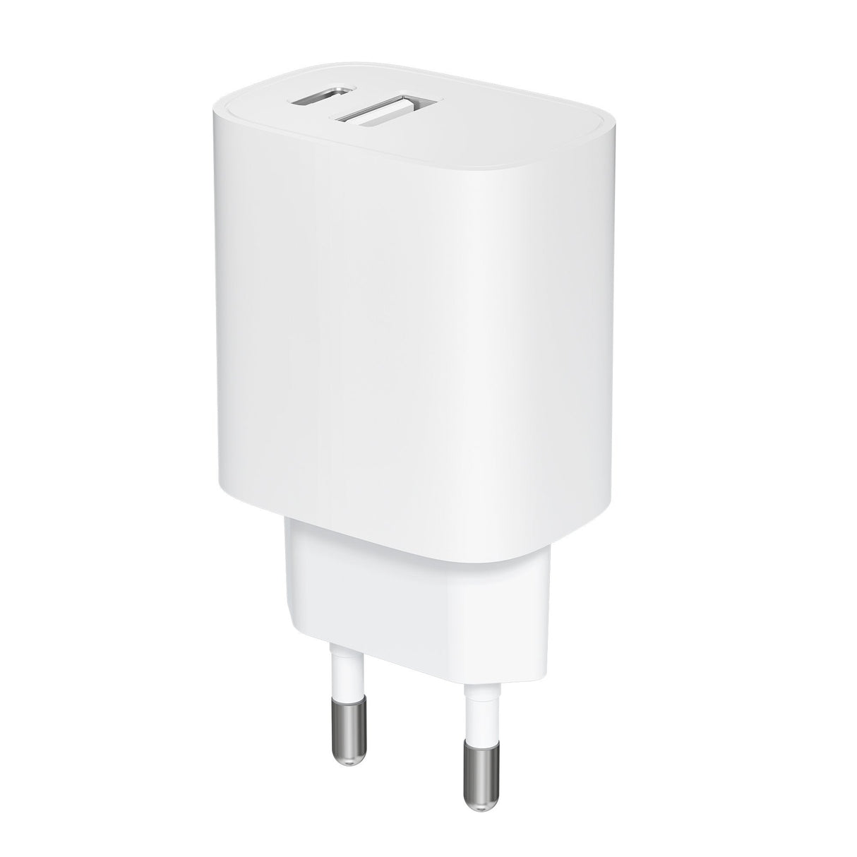 Cargador De Pared Leotec Lecsph20w2w 1xusb Tipo-C 1xusb 20w