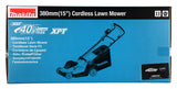 Makita Lm003gz 40v Cordless Lawn Mower 38cm