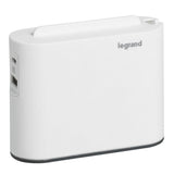 Rozgaleznik 2x2p+Usb Ac Bialo/Czarny