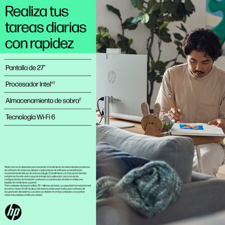EAN 198990669748 - HP All-in-One 27-cr0075ns Intel® Core™ i5 i5-1335U 68,6 cm (27") 1920 x 1080 Pixeles PC todo en uno 16 GB  imagen 7