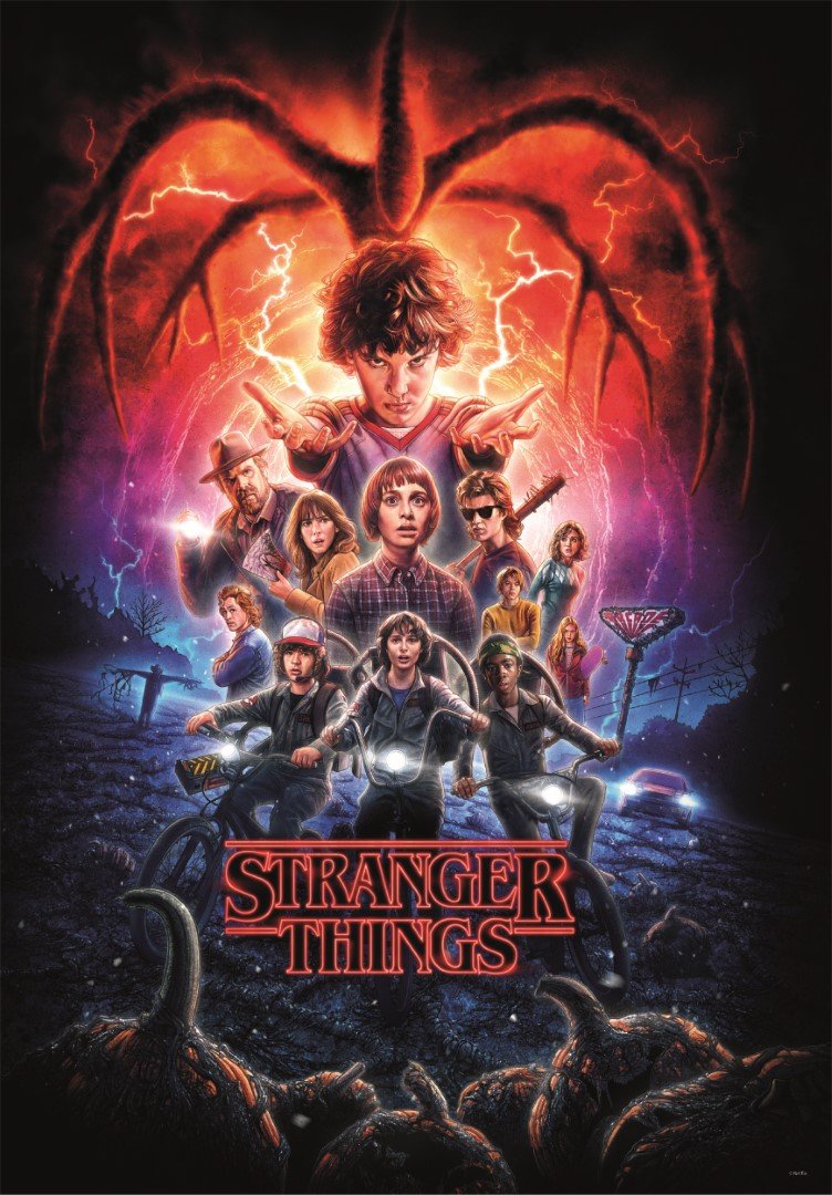 Puzzle Stranger Things 1000pzs