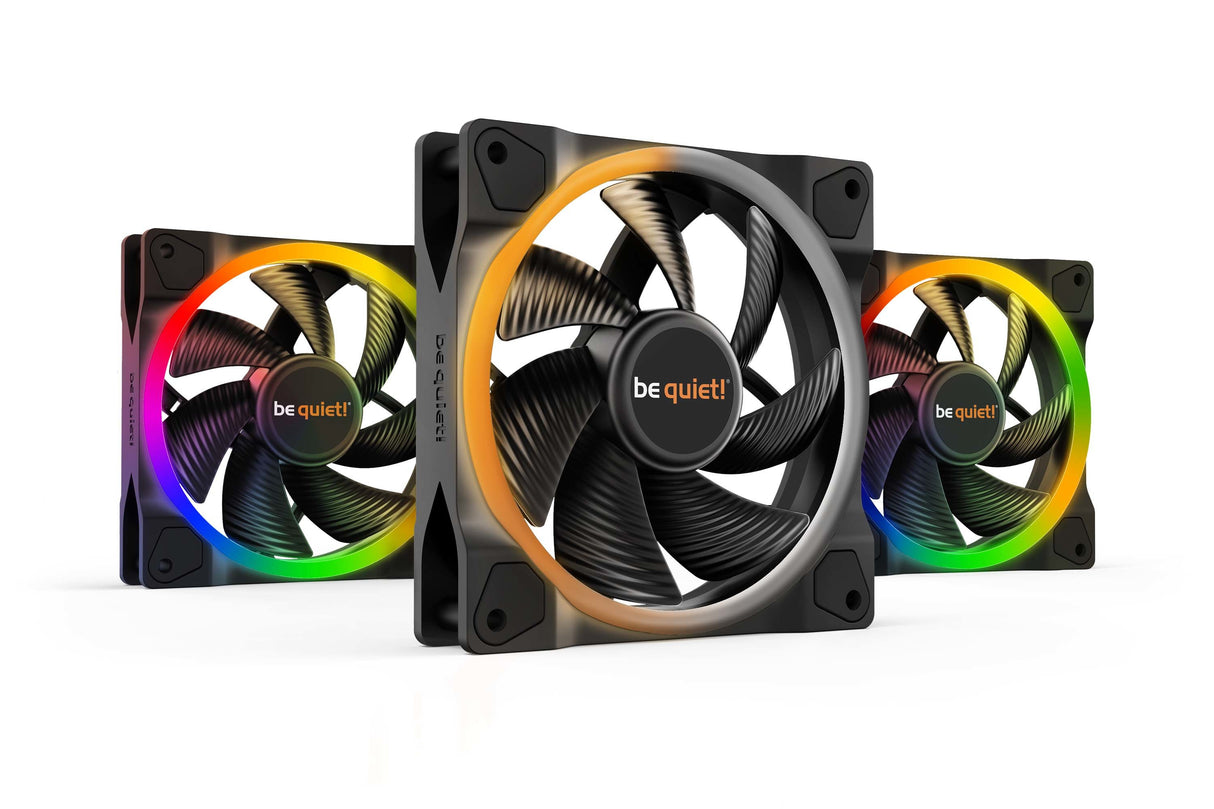 EAN 4260052188804 - be quiet! Light Wings | 120mm PWM Triple Pack Carcasa del ordenador Ventilador 12 cm Negro 3 pieza(s) imagen 1