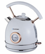 EAN 5901750504600 - Blaupunkt EKS802WH tetera eléctrica 1,8 L 3000 W Oro, Blanco imagen 1