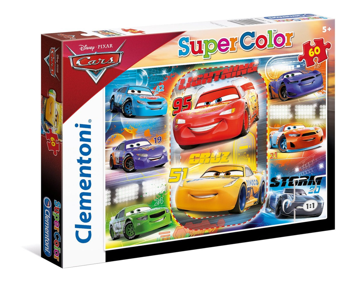 Puzzle Cars 3 Disney 60pzs