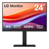EAN 8806096449073 - LG 24BA55W-B pantalla para PC 61 cm (24") 1920 x 1200 Pixeles WUXGA Negro imagen 1