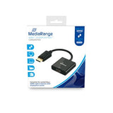 Mediarange Toma Hdmi Conector Dp 10 Gbit S 15 Cm Negro