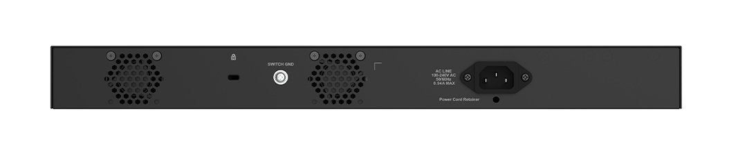 D-Link Dms-1250-28/E, Interruptor Negro Dms-1250-28/E