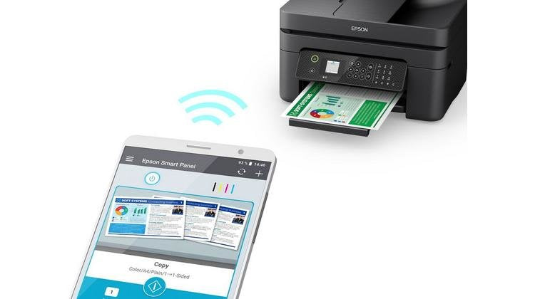 Multifunción Inyección Epson Wf 2935dwf Wifi Duplex Fax