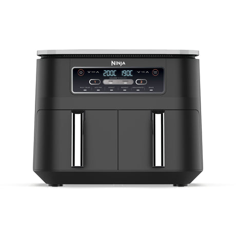 EAN 0622356239561 - Ninja AF300 Doble 7,6 L Independiente 2470 W Freidora de aire caliente Negro imagen 7