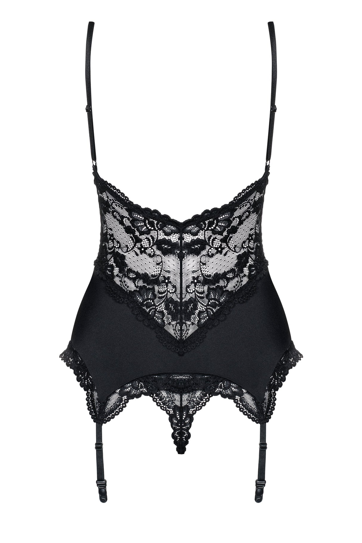 Obsessive - Corset 810-Cor-1 Negro S/M