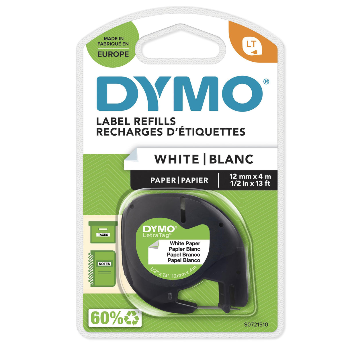 EAN 5411313912006 - DYMO S0721510 cinta para impresora de etiquetas imagen 1