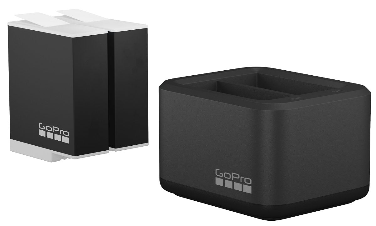 Gopro Dual Charger + Enduro Bat Cargador Doble De Baterías