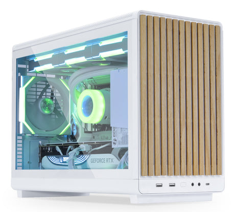 EAN 4718466017574 - Lian Li A3-mATX Micro Torre Blanco, Madera imagen 5