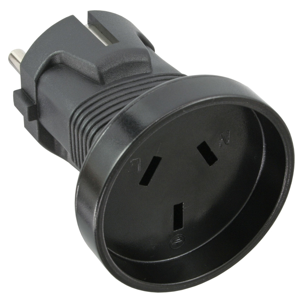 Adaptador De Viaje Inline Tipo F A I A Australia + Nz