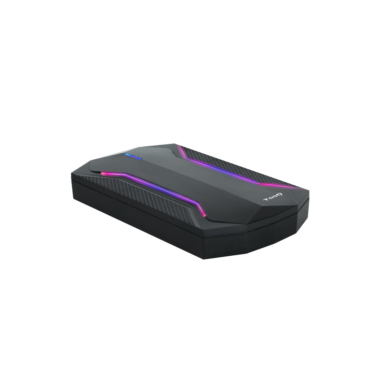 Tooq Caja Externa Gaming Para Discos De 2,5? Hdd/Ssd - Negro