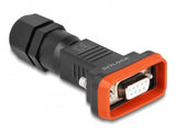 Delock D-Sub 9 Pin Hembra Con Caja Ip67 Wasserfest