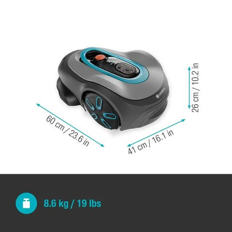 EAN 4066407025400 - Gardena smart SILENO max Robot cortacésped Batería Gris imagen 3