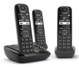 EAN 4250366854717 - Gigaset AS690A Trio Teléfono DECT/analógico Negro imagen 1