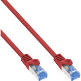 Inline® Patch Cable, Cat.6a, S/Ftp, Tpe (Lszh), Cca, Rojo, 0.3m