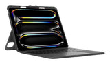 Targus Versavu Caja De Teclado Y Folio (Caja Del Teclado) Con Panel Táctil Retroiluminación Inalámbrico Bluetooth 5.0 Qwerty Reino Unido Negro Para Apple 13-Inch Ipad Pro (M4)
