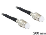 Cable Delock Fme -> Fme Bu/Bu 0.20m