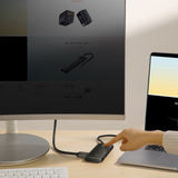 EAN 6932172606329 - Baseus WKQX050001 hub de interfaz USB Tipo C 5000 Mbit/s Negro imagen 11