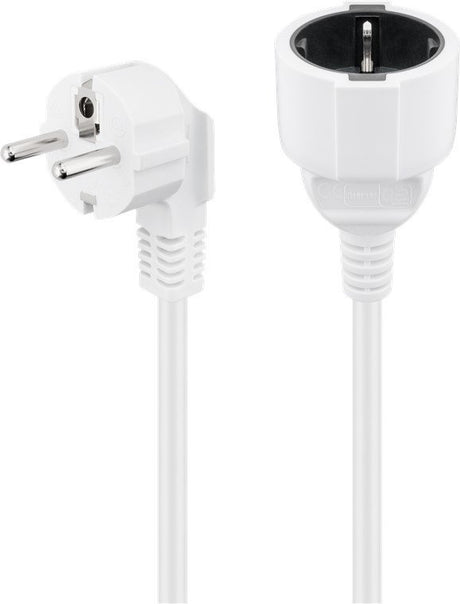 EAN 4040849930881 - Goobay 93088 cable de transmisión Blanco 5 m Enchufe tipo F imagen 1