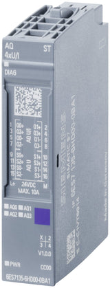 Siemens 6es71356hd000ba1 Simatic Et 200sp Analo. Ausg.Modul Aq 4xu I Stand.