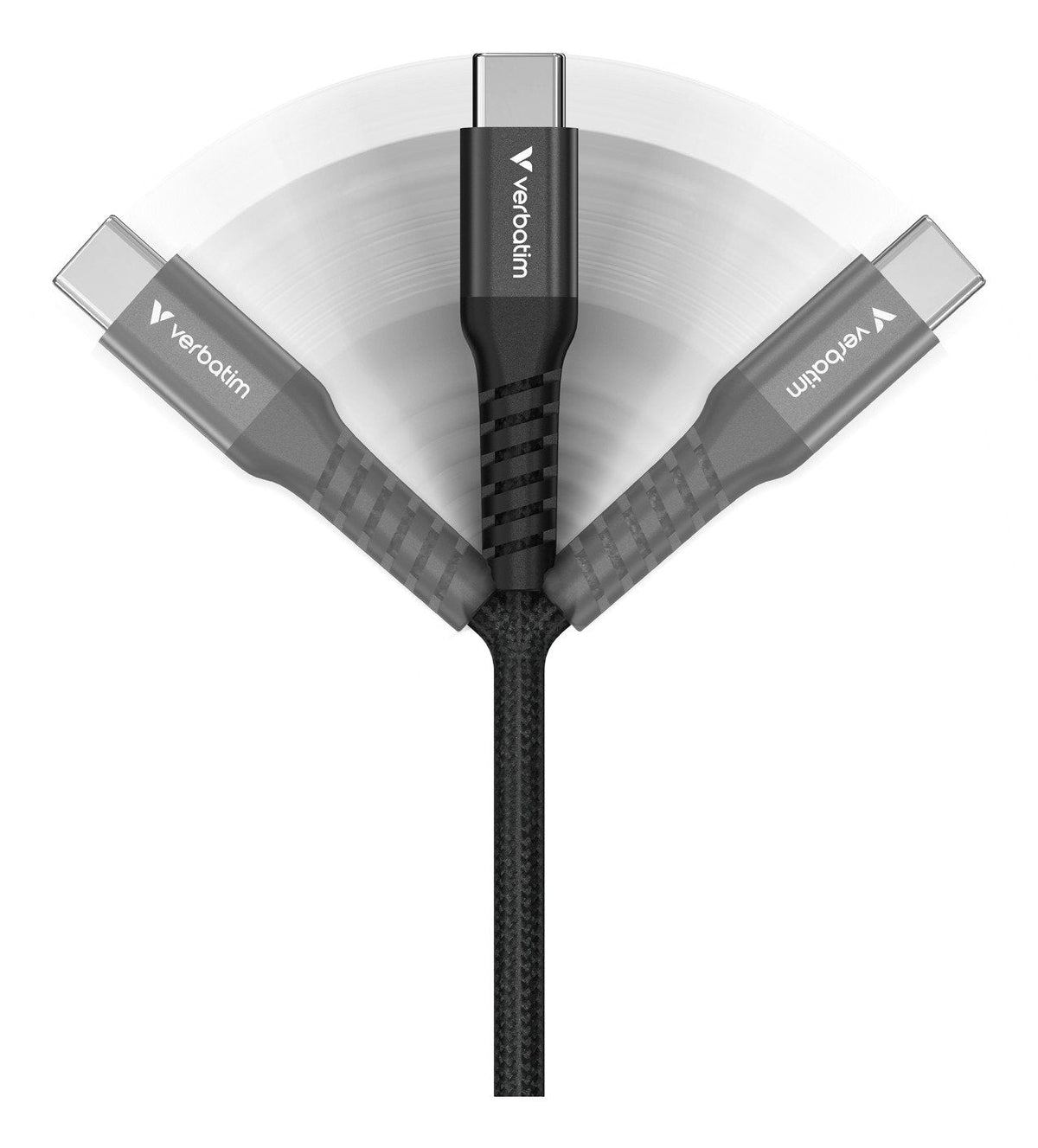 Verbatim Usb-Kabel, Usb 2.0, Usb-C/Usb-C, Nylon, Magnetic