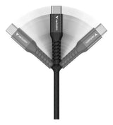 Verbatim Usb-Kabel, Usb 2.0, Usb-C/Usb-C, Nylon, Magnetic
