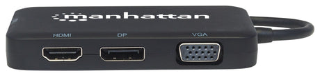 EAN 0766623152600 - Manhattan 152600 base para portátil y replicador de puertos USB Tipo C Negro imagen 4