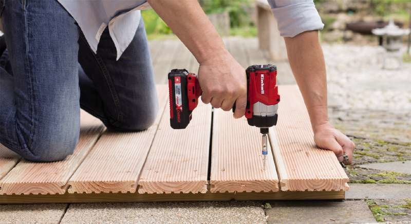 Llave De Impacto A Batería Einhell Professional Te-Ci 18 Li Brushless -Solo, 18 Voltios (Rojo/Negro, Sin Batería Ni Cargador) 4510030