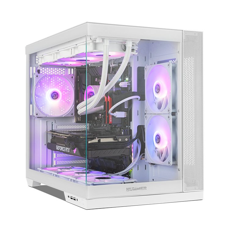 EAN 8436587974878 - NOX Hummer Astra Neo White Midi Tower Blanco imagen 1