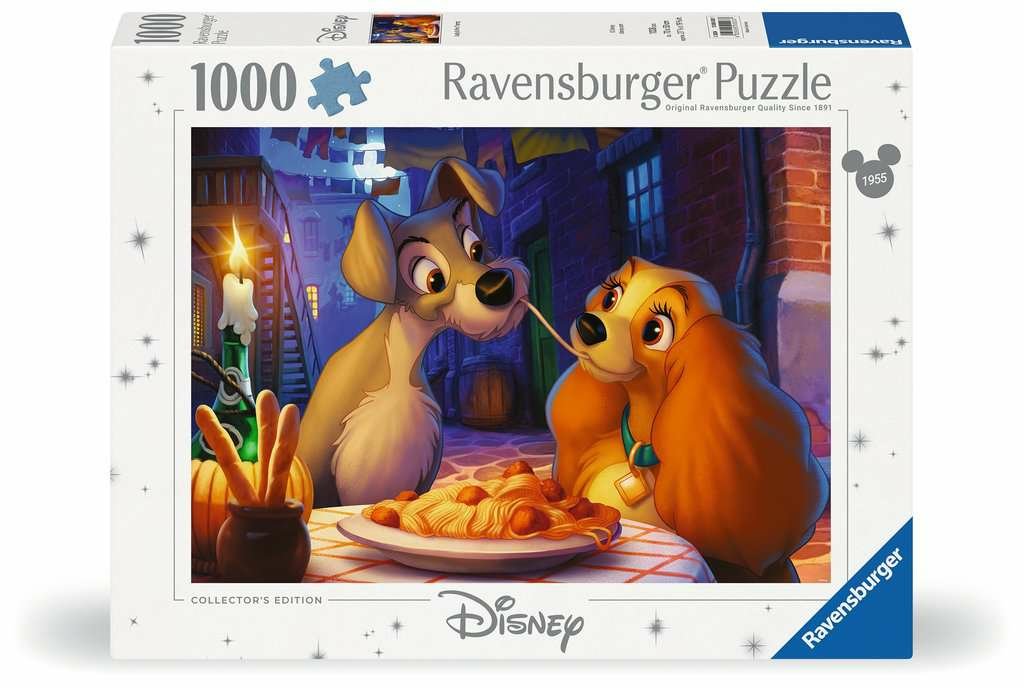 Puzzle Ravensburger Disney Collector'S Edition La Dama Y El Vagabundo 1000 Piezas