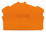 Wago 2002-6392 Abschluss-Und Zwischenplatte,0,8 Mm Dick,Orange