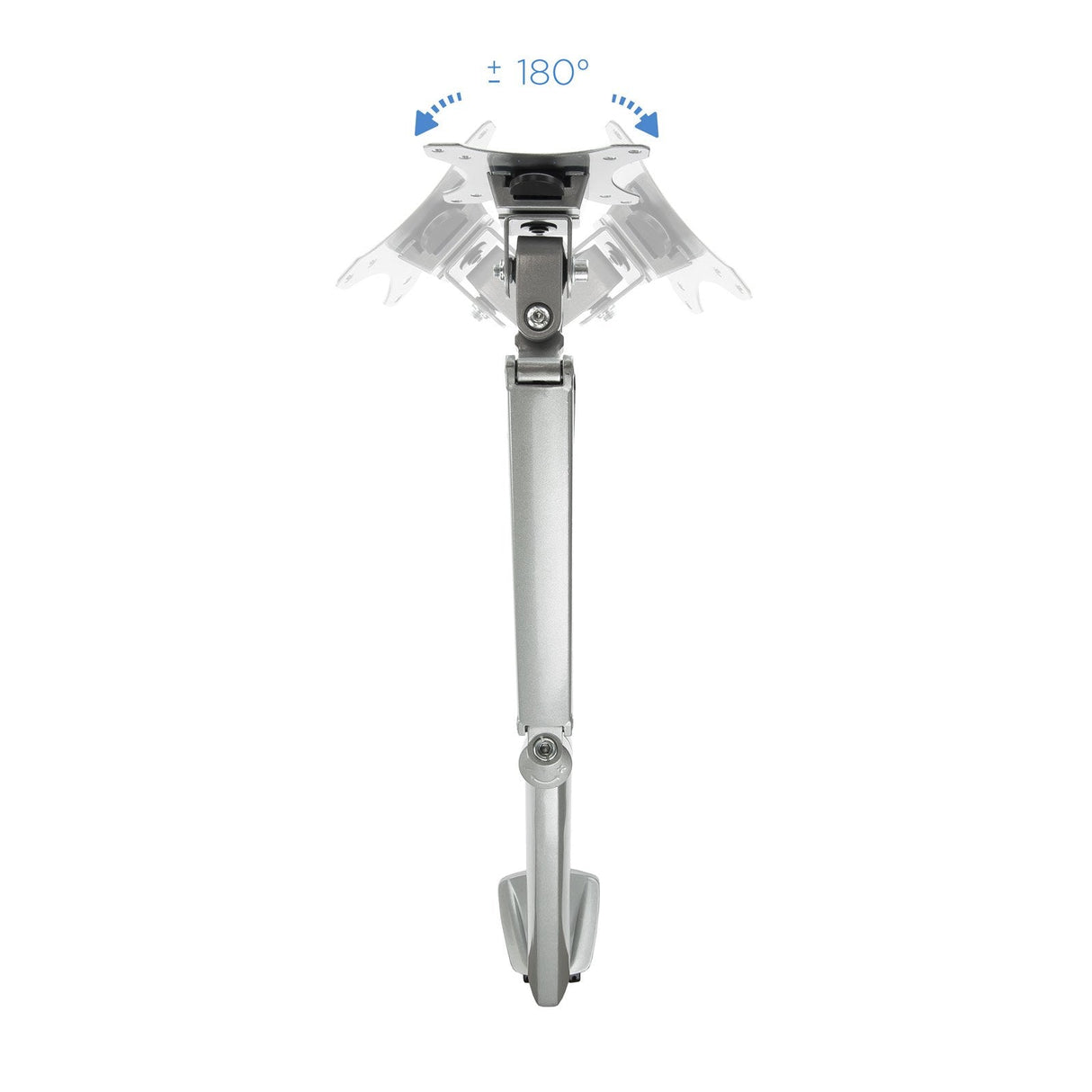 Tooq Soporte De Mesa Con Brazo Articulado Para Monitor De 13"-32" - Giratorio E Inclinable - Piston De Gas - Peso Max