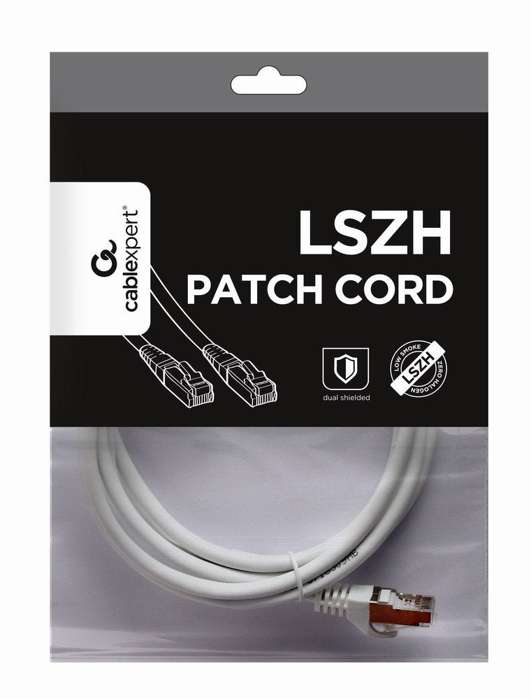 EAN 8716309118798 - Gembird PP6A-LSZHCU-W-2M cable de red Blanco Cat6a S/FTP (S-STP) imagen 1