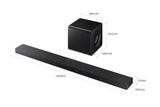 Barra De Sonido Samsung Serie Q Hw-Qs710gf Negro  Hw-Qs710gf/Zg