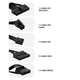 EAN 8436556140617 - CoolBox BASIC500GR-S unidad de fuente de alimentación 500 W 20+4 pin ATX SFX Blanco imagen 3