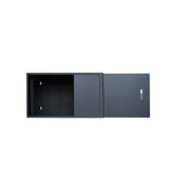 Armario Mural Wp Rws-12506-B  De Seguridad 12u - Puerta Corrediza - Antirrobo Clase Rc4 - 560x600x592mm - Negro