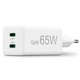 Hama Mini 65w Gan Pd/Qc 2x Usb-C Biala