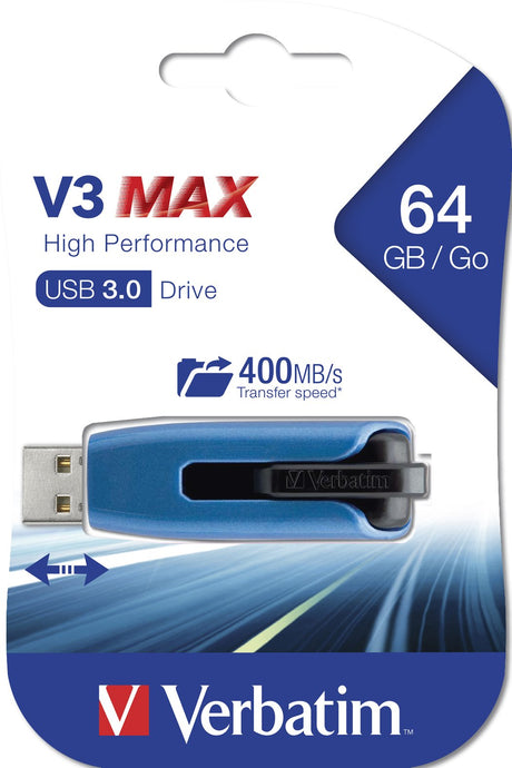 EAN 0023942498070 - Verbatim Store 'n' Go V3 Max unidad flash USB USB tipo A 3.2 Gen 1 (3.1 Gen 1) imagen 5